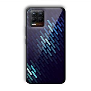 Blue Tiles Customized Printed Glass Back Cover for Realme 8