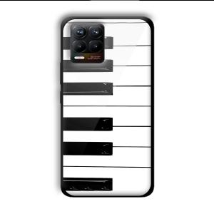 Piano Customized Printed Glass Back Cover for Realme 8