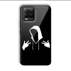 Cool Boy Customized Printed Glass Back Cover for Realme 8