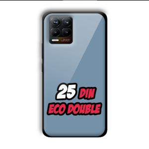 25 Din Customized Printed Glass Back Cover for Realme 8
