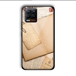 Journal Entry Customized Printed Glass Back Cover for Realme 8