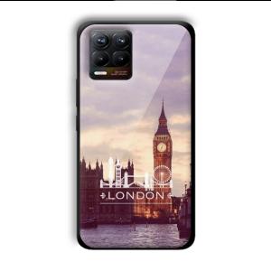 London Customized Printed Glass Back Cover for Realme 8