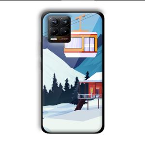 Holiday Home Customized Printed Glass Back Cover for Realme 8
