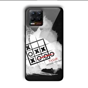 Think Outside the Box Customized Printed Glass Back Cover for Realme 8