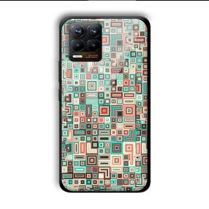Green Maze Customized Printed Glass Back Cover for Realme 8