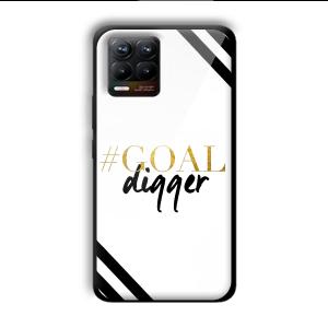 Goal Digger Customized Printed Glass Back Cover for Realme 8