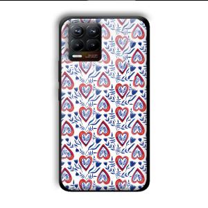 Little Spades Customized Printed Glass Back Cover for Realme 8