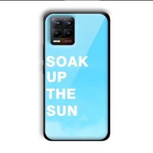 Soak Up The Sun Customized Printed Glass Back Cover for Realme 8