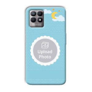 Circle Customized Printed Back Cover for Realme 8i