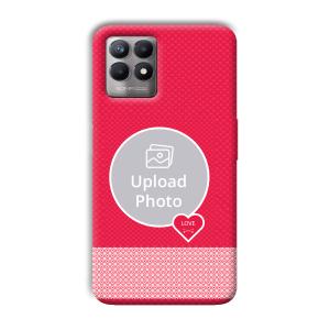 Love Symbol Customized Printed Back Cover for Realme 8i
