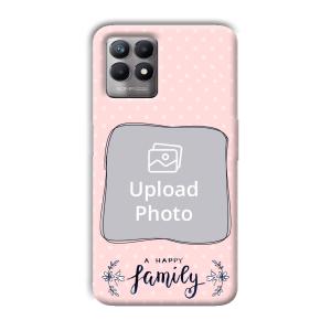 Happy Family Customized Printed Back Cover for Realme 8i