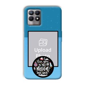 Love You Customized Printed Back Cover for Realme 8i