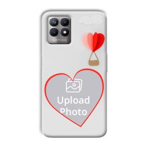 Parachute Customized Printed Back Cover for Realme 8i