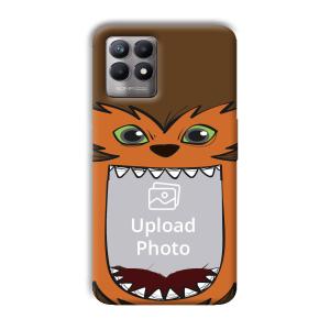 Monkey Monster Customized Printed Back Cover for Realme 8i
