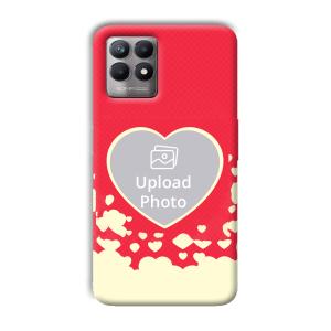 Heart Customized Printed Back Cover for Realme 8i