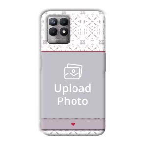 Fabric Print Customized Printed Back Cover for Realme 8i