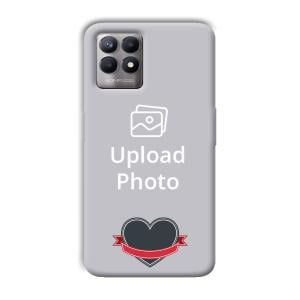 Heart Customized Printed Back Cover for Realme 8i