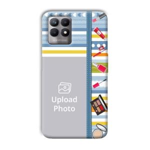 Makeup Theme Customized Printed Back Cover for Realme 8i