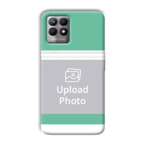 Sea Green Customized Printed Back Cover for Realme 8i