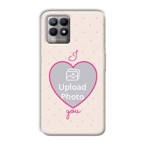 I Love You Customized Printed Back Cover for Realme 8i