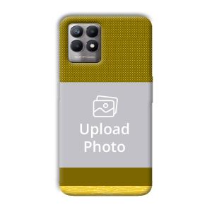 Yellowish Design Customized Printed Back Cover for Realme 8i