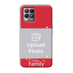 Happy Family Customized Printed Back Cover for Realme 8i