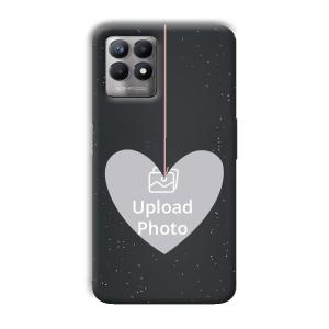 Hearts Customized Printed Back Cover for Realme 8i