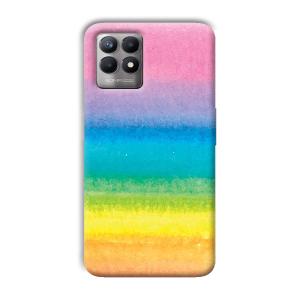 Colors Phone Customized Printed Back Cover for Realme 8i