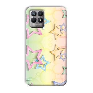 Star Designs Phone Customized Printed Back Cover for Realme 8i