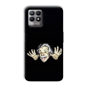 Einstein Phone Customized Printed Back Cover for Realme 8i