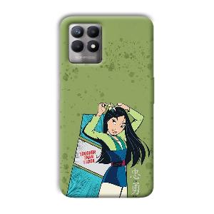 Tougher Phone Customized Printed Back Cover for Realme 8i