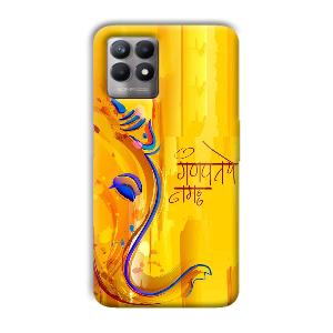 Ganpathi Prayer Phone Customized Printed Back Cover for Realme 8i
