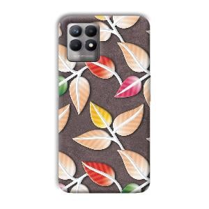 Leaves Phone Customized Printed Back Cover for Realme 8i
