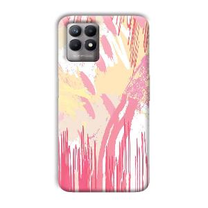Pink Pattern Designs Phone Customized Printed Back Cover for Realme 8i