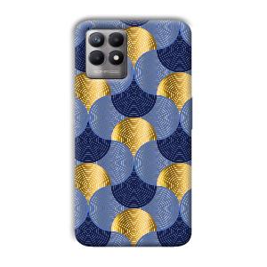 Semi Circle Designs Phone Customized Printed Back Cover for Realme 8i