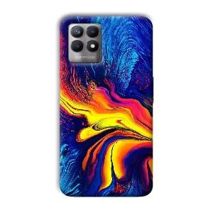 Paint Phone Customized Printed Back Cover for Realme 8i