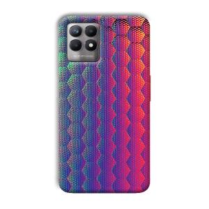 Vertical Design Customized Printed Back Cover for Realme 8i
