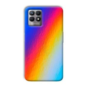 Rainbow Phone Customized Printed Back Cover for Realme 8i