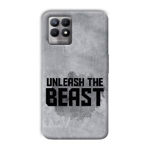 Unleash The Beast Phone Customized Printed Back Cover for Realme 8i