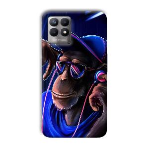 Cool Chimp Phone Customized Printed Back Cover for Realme 8i