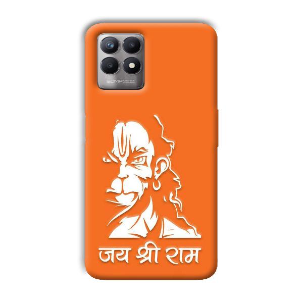 Jai Shree Ram Phone Customized Printed Back Cover for Realme 8i