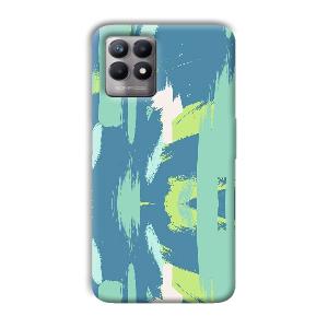 Paint Design Phone Customized Printed Back Cover for Realme 8i