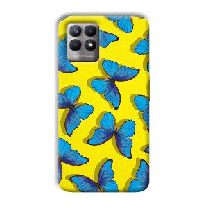Butterflies Phone Customized Printed Back Cover for Realme 8i