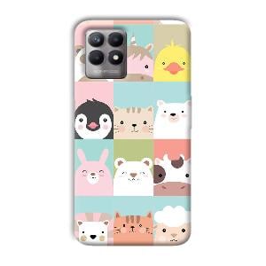 Kittens Phone Customized Printed Back Cover for Realme 8i