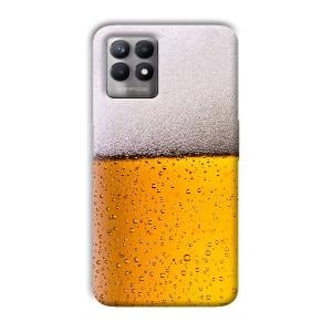 Beer Design Phone Customized Printed Back Cover for Realme 8i
