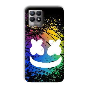 Colorful Design Phone Customized Printed Back Cover for Realme 8i
