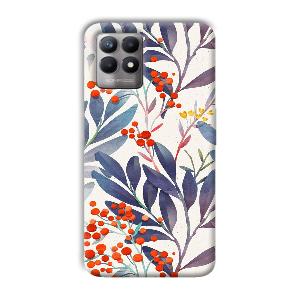 Cherries Phone Customized Printed Back Cover for Realme 8i
