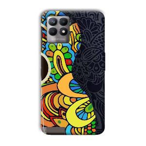 Pattern   Phone Customized Printed Back Cover for Realme 8i