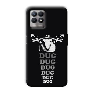 Dug Phone Customized Printed Back Cover for Realme 8i