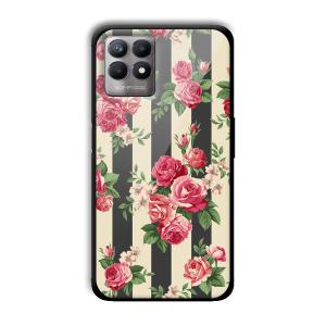 Wall of Flowers Customized Printed Glass Back Cover for Realme 8i